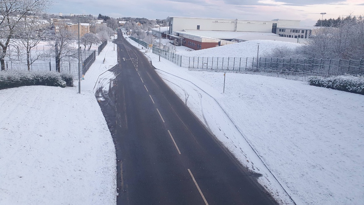 All white: The roads are expected to be quieter due to the Covid restrictions.