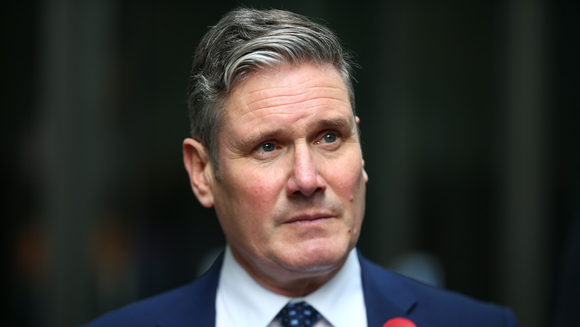 Man and woman charged over protest calling for Gaza ceasefire as Keir Starmer attended Glasgow event
