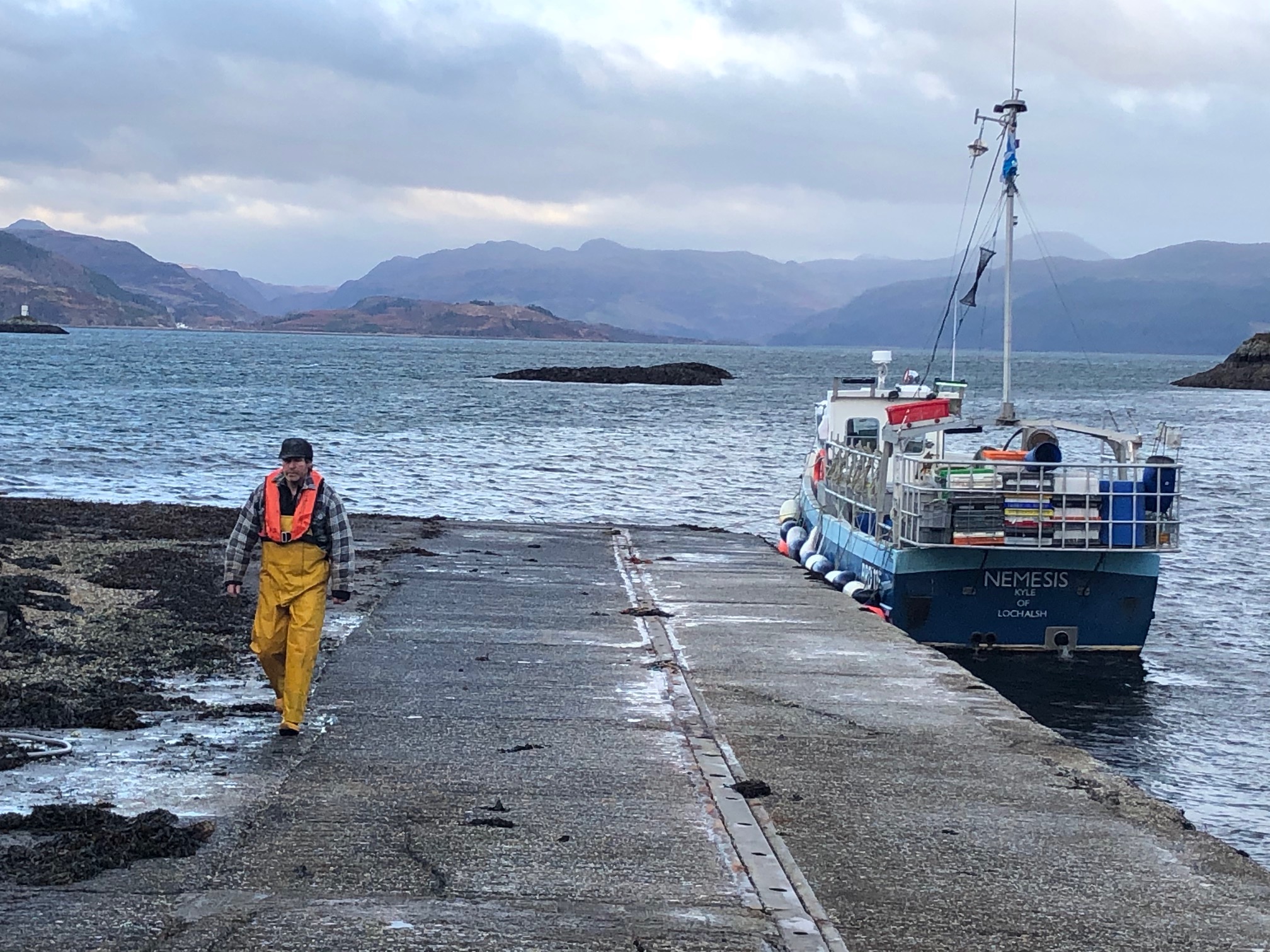 Creel fishermen claim Scottish Government has breached its own environmental policy programme.