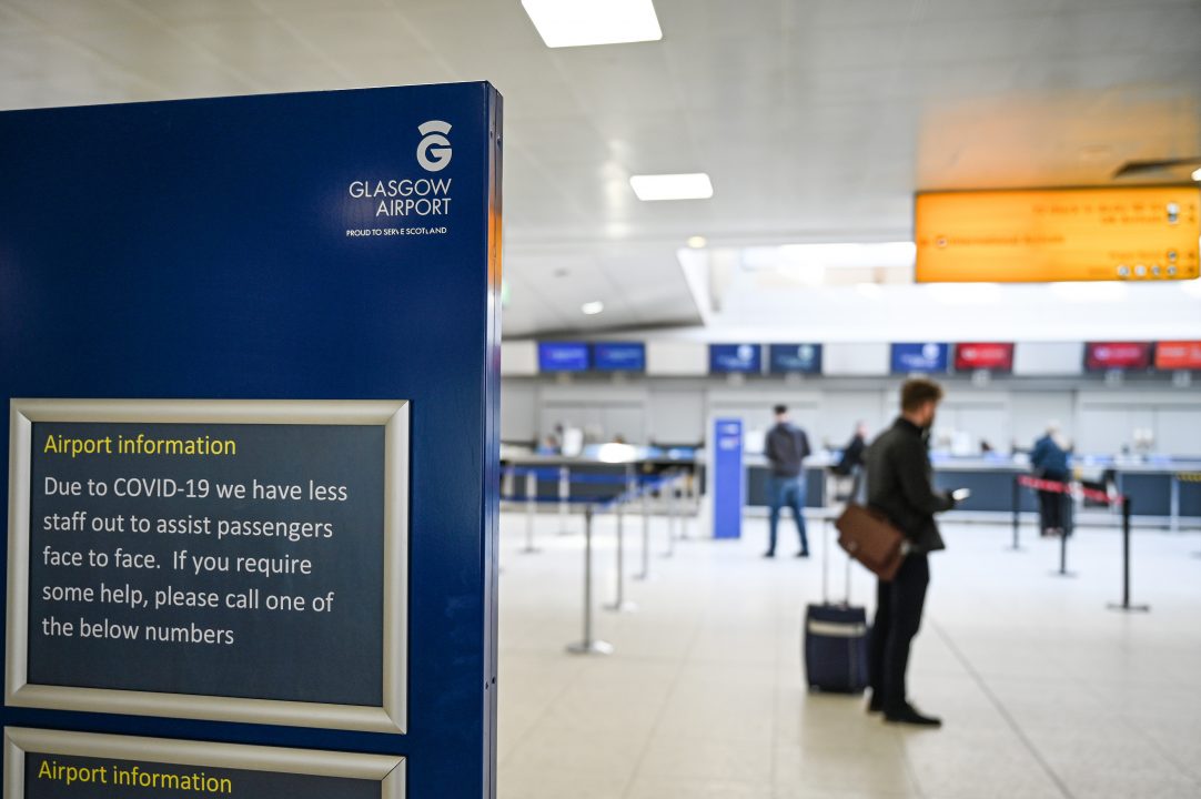 Scottish airport passengers ‘face higher Covid test costs’