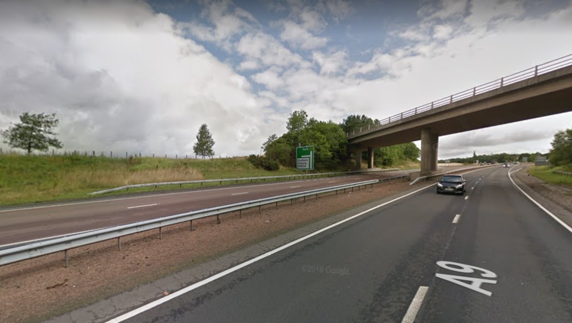 Teenager dies after crash on A9 near Dunblane