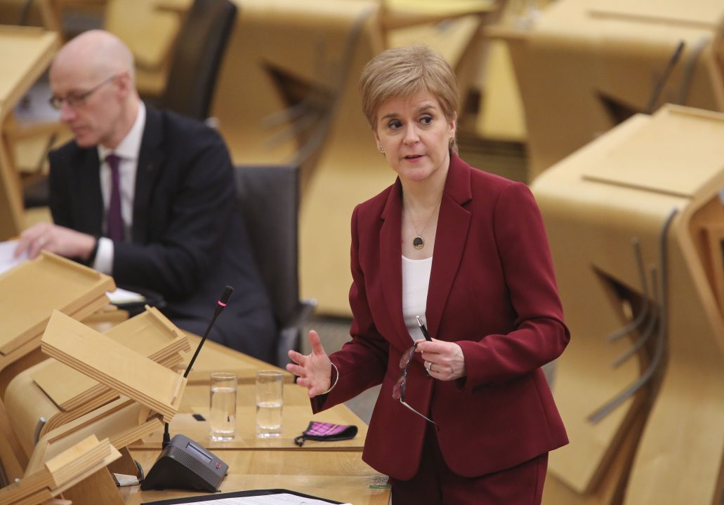 Nicola Sturgeon launches SNP’s Holyrood election campaign