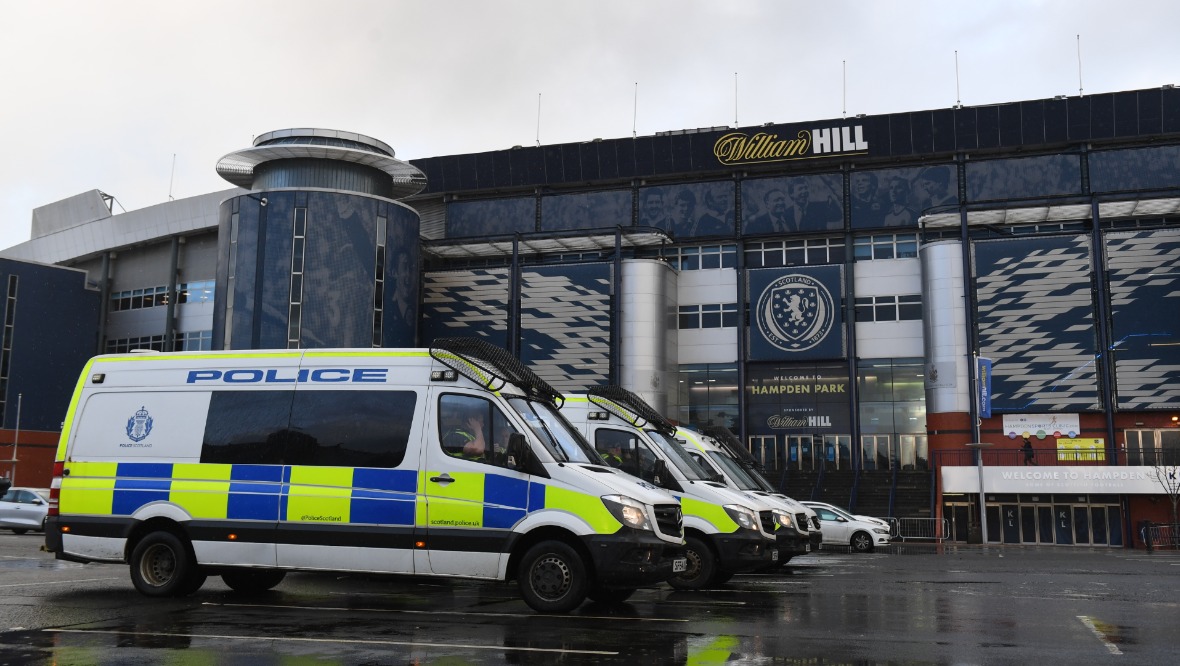 Scottish Cup final arrests as fans gather at Hampden