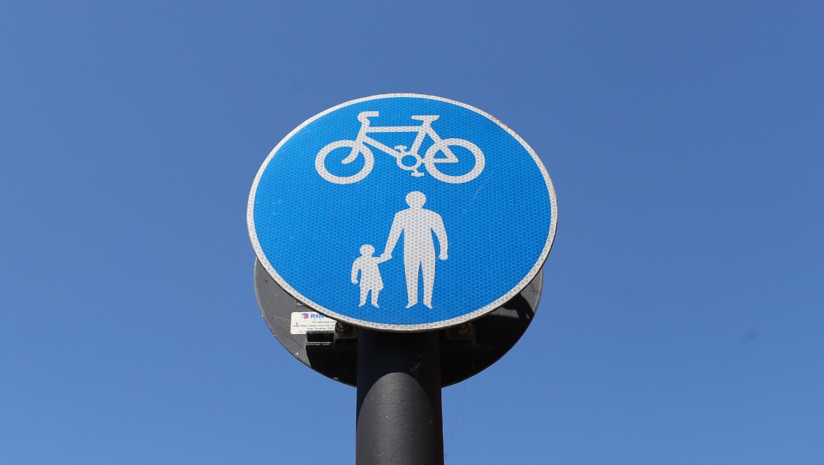 Funding award for projects to encourage walking and cycling