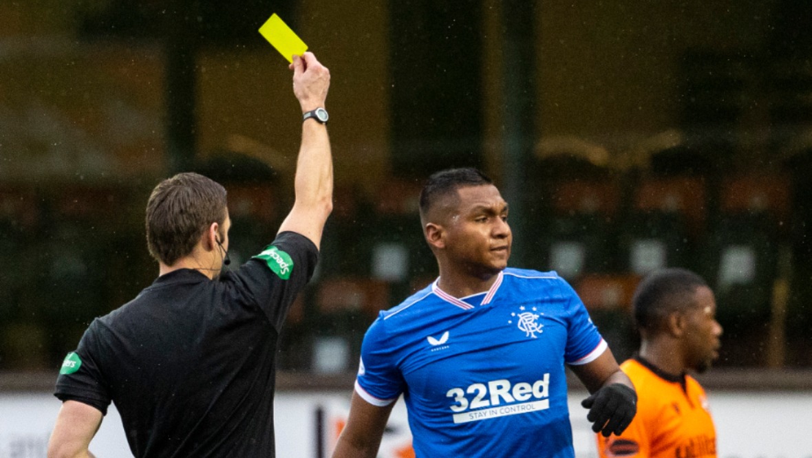 Alfredo Morelos given two-match ban for violent conduct