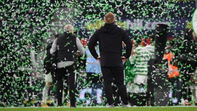 Lennon hails Celtic’s ‘monumental achievement’ after cup final win