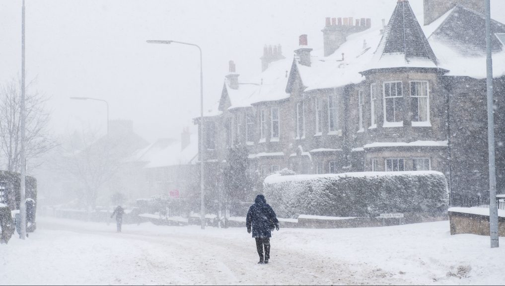 Snow To Sweep Across Country As Temperatures As Low As 15 Stv News