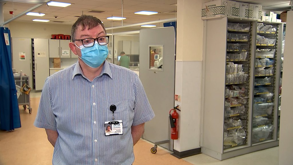 Dr Rory Mackenzie, chief of medical services at University Hospital Monklands.