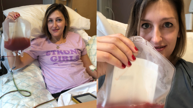 ‘Incredible feeling’: Stem-cell donor gets thank-you letter