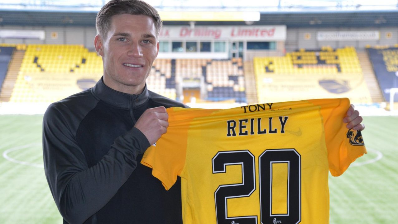 Livingston complete signing of striker Gavin Reilly