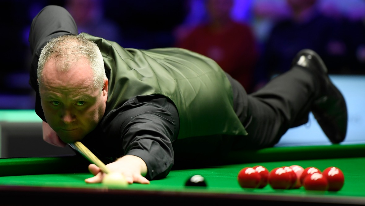 John Higgins gets ‘a bit of rhythm going’ as he reaches last eight in Sheffield