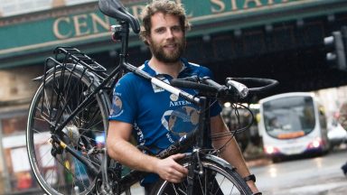 Round the world Edinburgh cyclist Mark Beaumont breaks record time for fastest ride round NC500