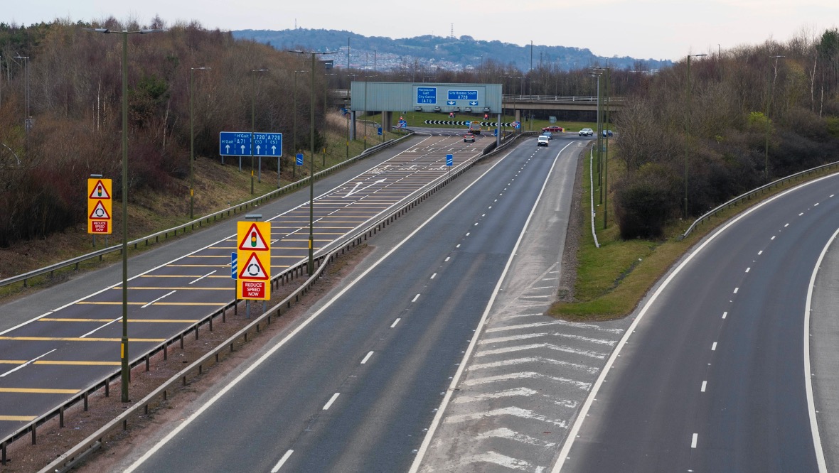 Edinburgh Bypass closed in both directions following crash near Sheriffhall roundabout