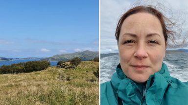 Woman stuck in bog on uninhabited island for hours