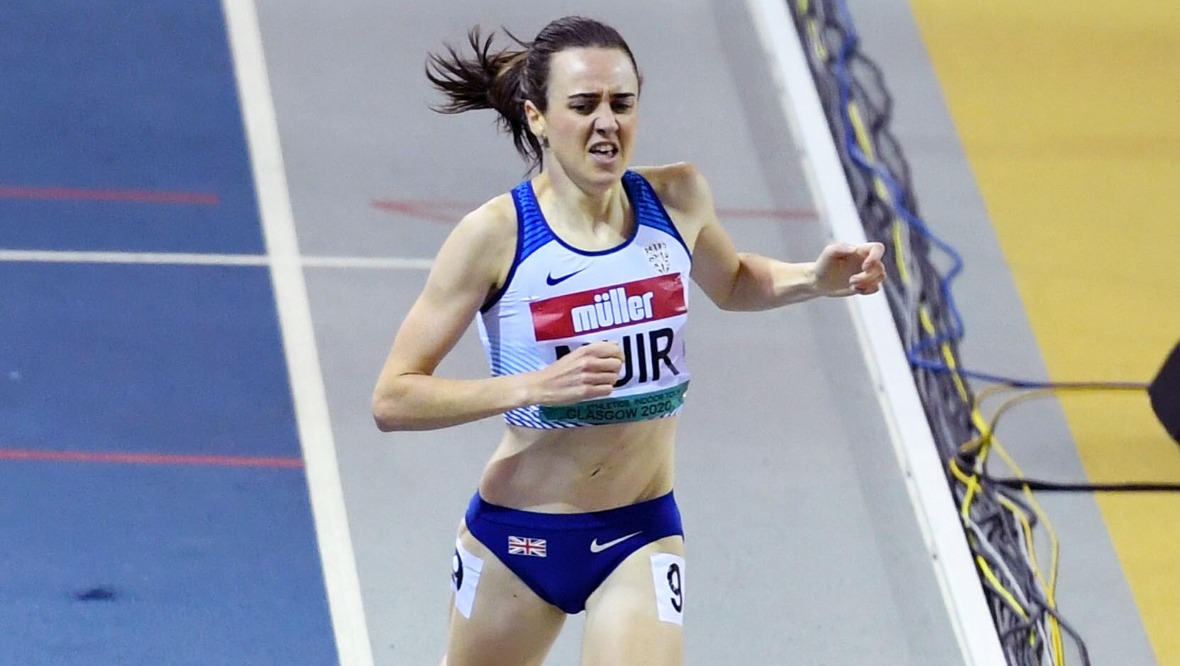 Laura Muir sets new British record for indoor 1500m