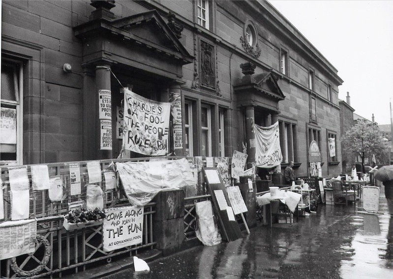 Community campaign to save Govanhill Baths. Credit: Govanhill Baths Community Trust.