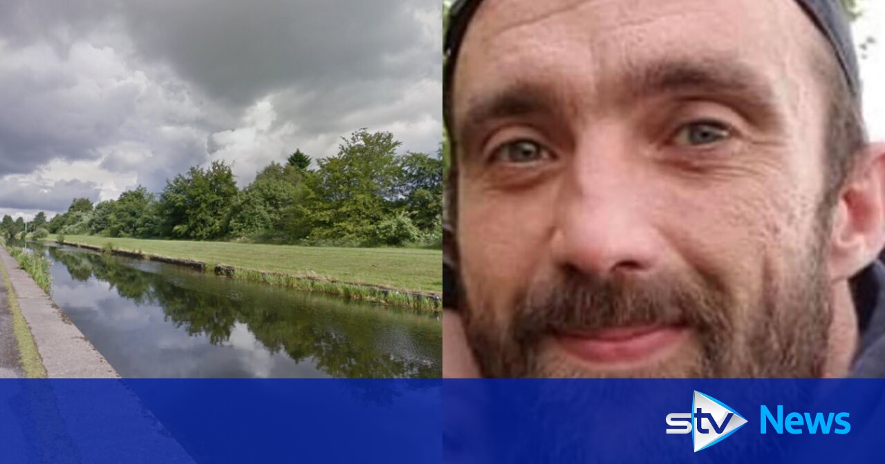 Missing Man's Body Recovered From Canal During Major Search | STV News