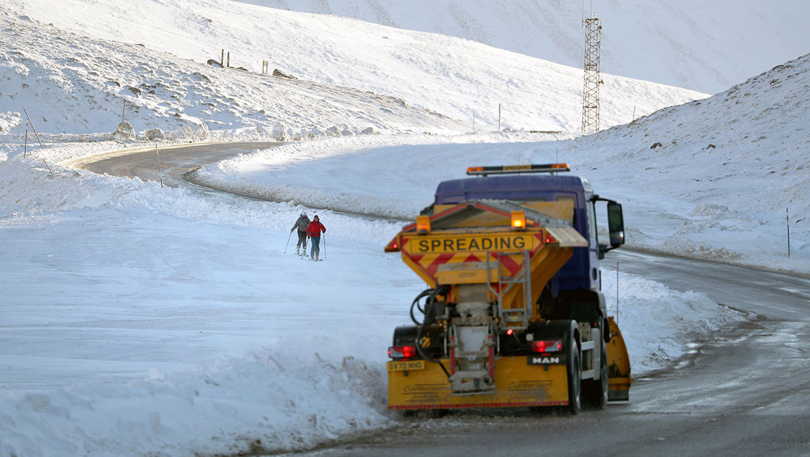 Grittin On Wae It: Scotland’s named snowploughs hard at work