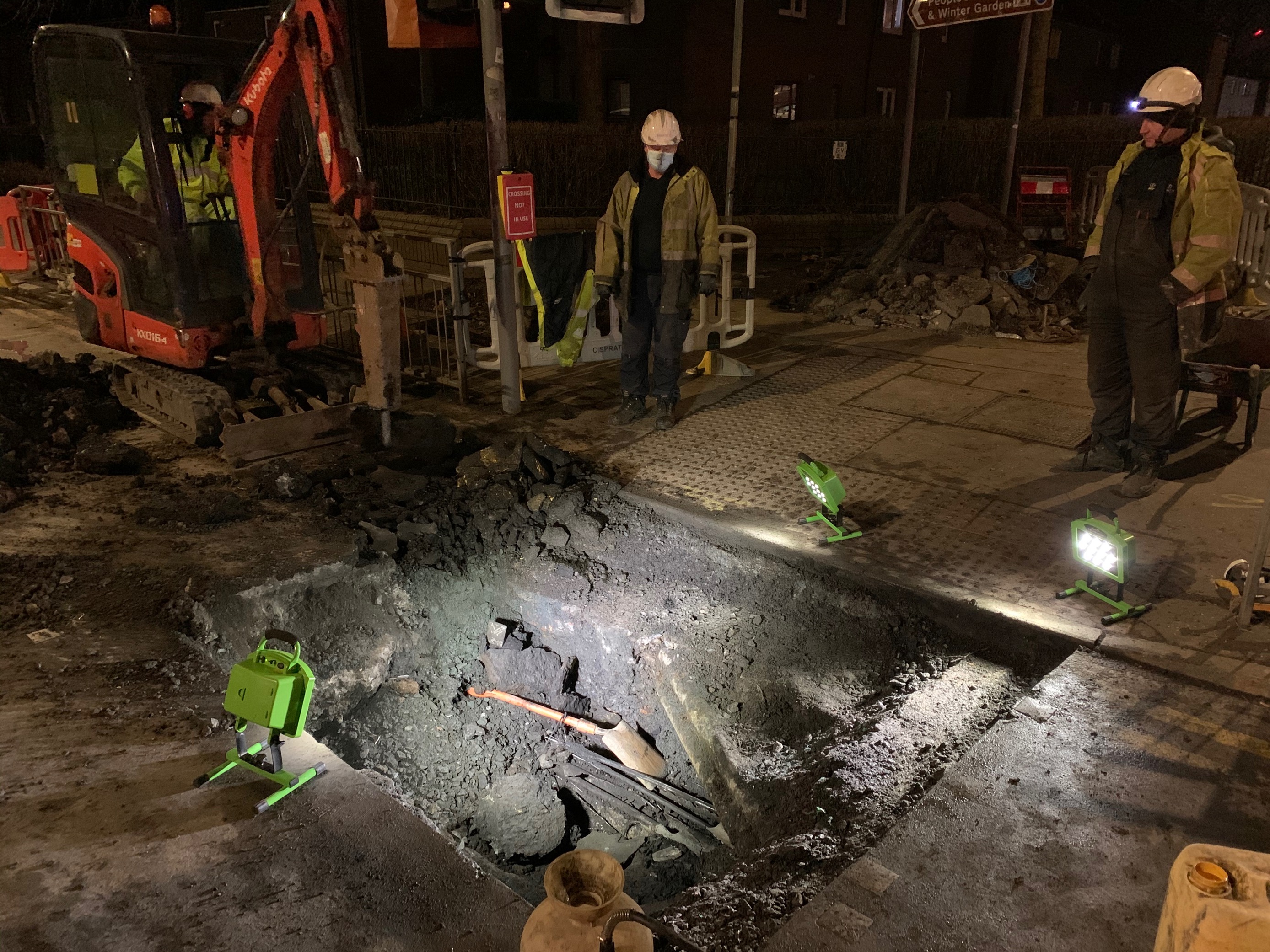 Openreach repairs underway in Bridgeton (Openreach)