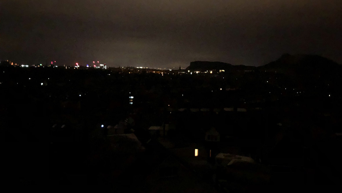 Edinburgh ‘blackout’ as power cut hits 88,000 homes