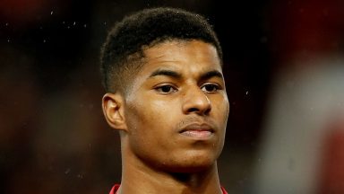Marcus Rashford talks poverty in video call with 200 children
