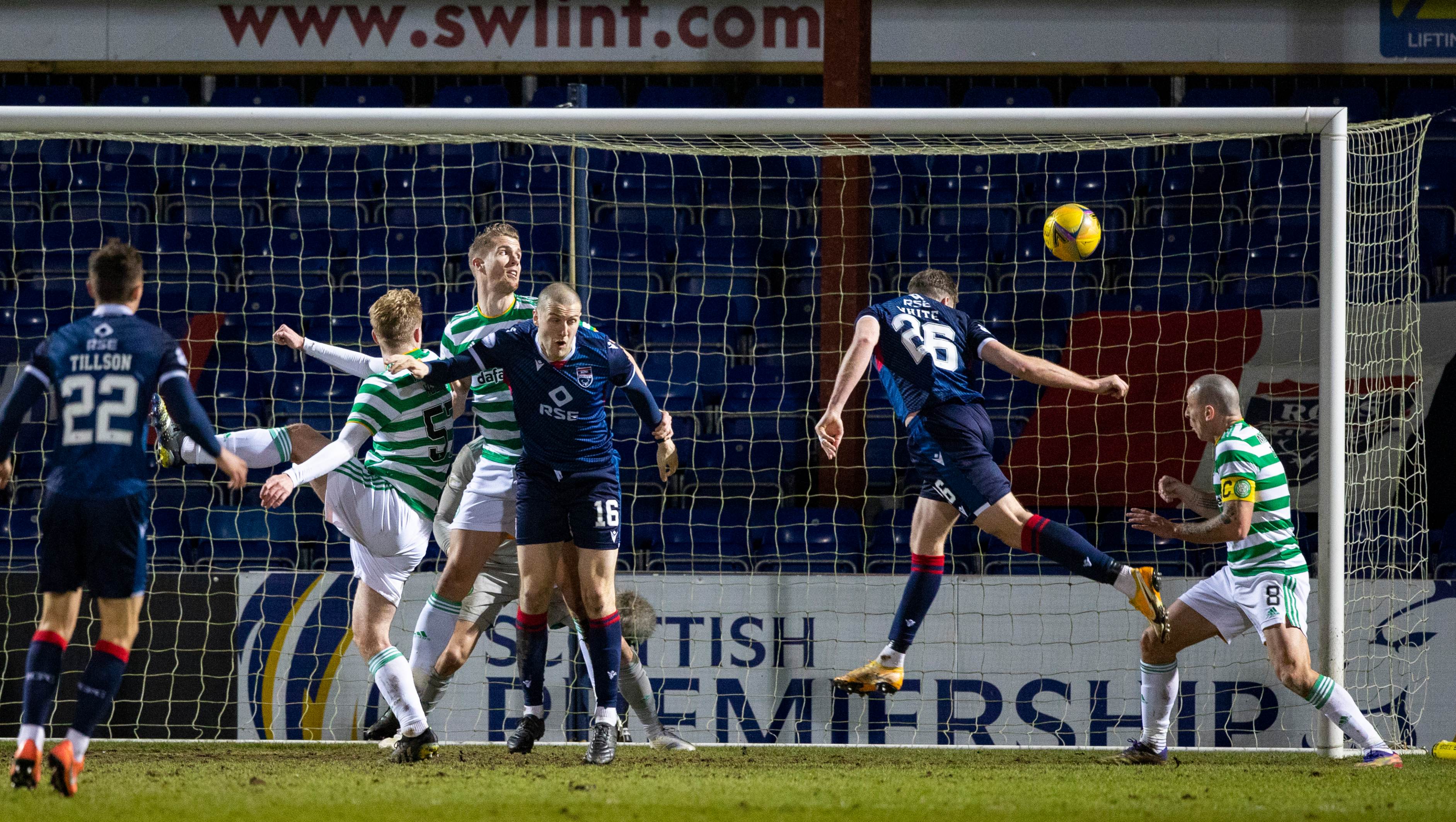 Lennon's final game in charge saw Celtic lose 1-0 to Ross County.