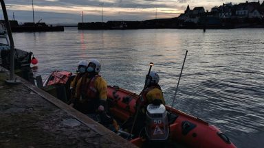 Boy stranded on rock rescued by lifeboat volunteers
