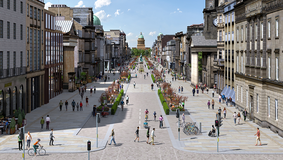 Edinburgh George Street renovation plans to go ahead despite business and tree concerns