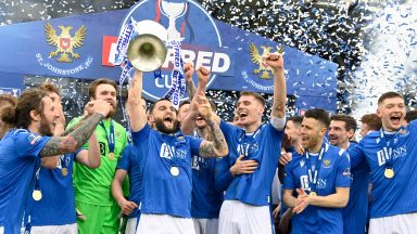 St Johnstone win the League Cup with 1-0 victory over Livingston