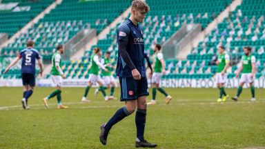 Accies appeal Jamie Hamilton’s red card against Hibs