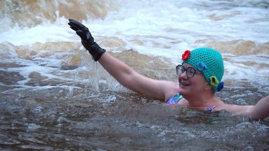 Women plunge into freezing waters to save nursery from closure