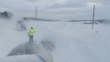 Drifting snow leads to overnight road closures