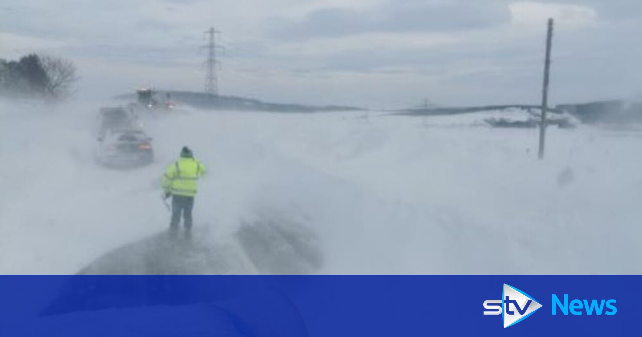 Drifting snow leads to overnight road closures | STV News