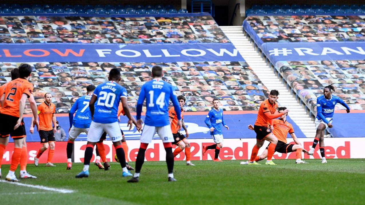 Rangers 4-1 Dundee United: Ibrox side continue march to title