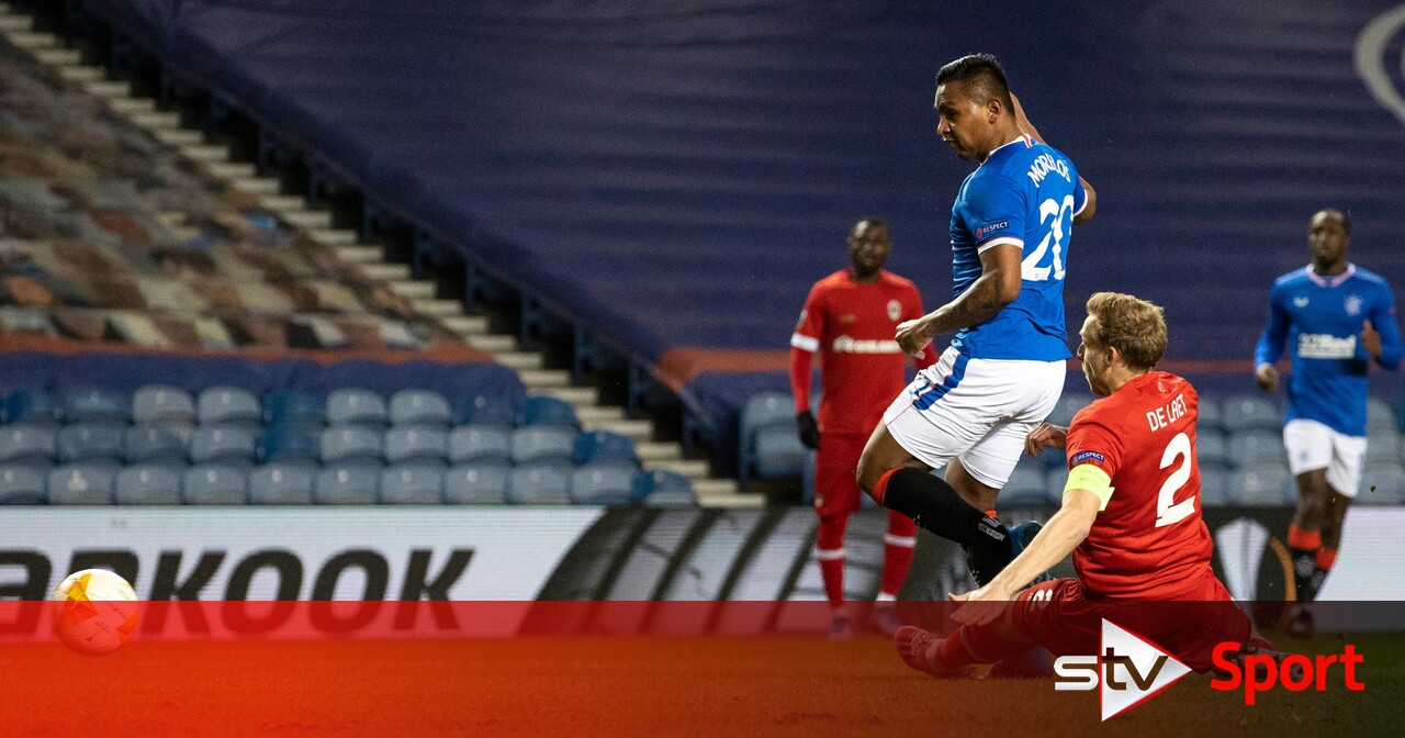 Rangers 5-2 Royal Antwerp: Hosts power into Europa League last 16