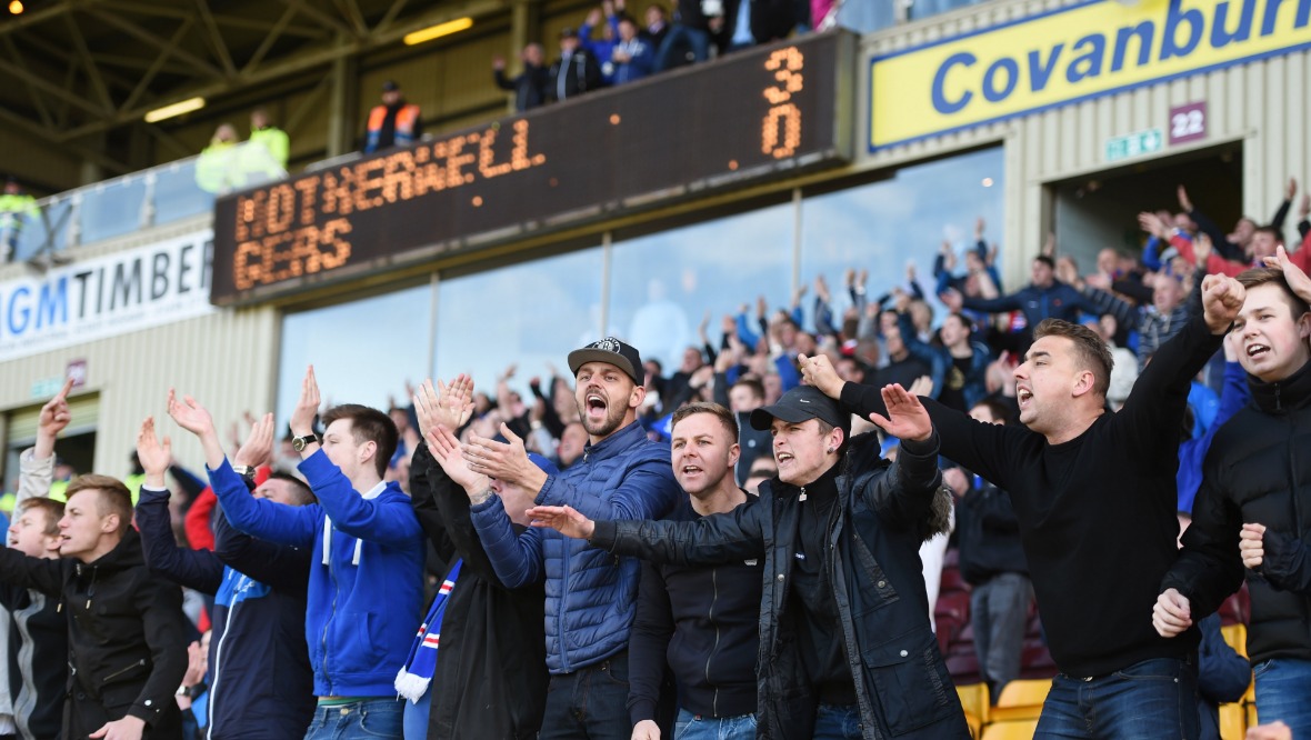 Rangers were forced to spend a second season in the Championship after a play-off final defeat to Motherwell in 2015.