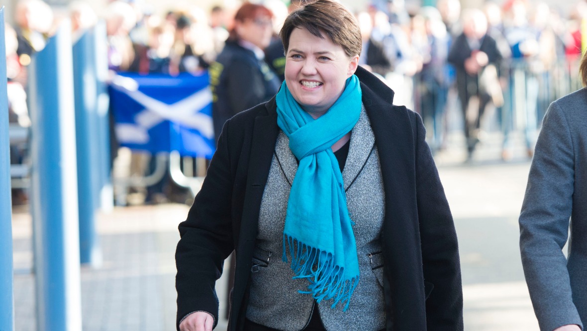 Former Scottish Tories leader Ruth Davidson.