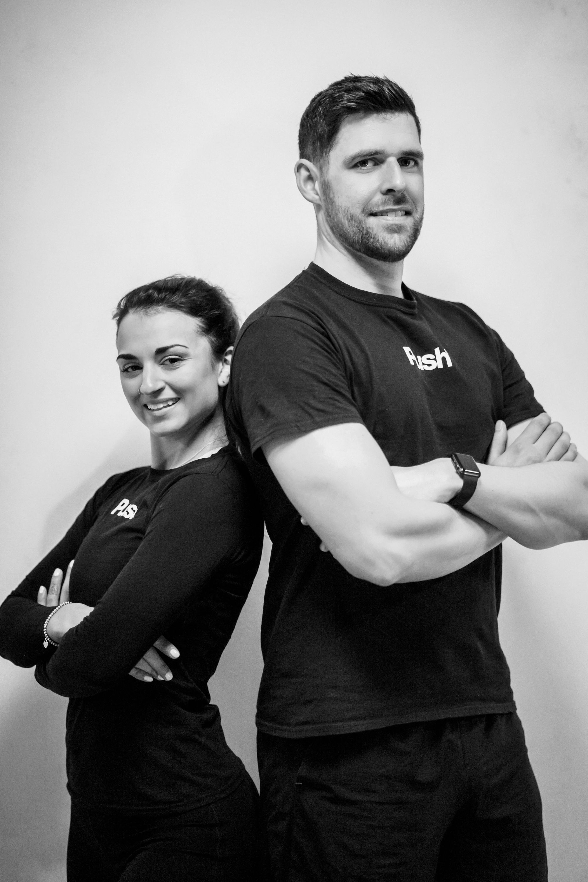 Founders of Push PT Laura Ruthnum and Scott Anderson 