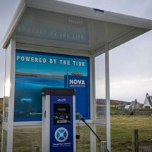 Tidal-powered electric vehicle charge point launched