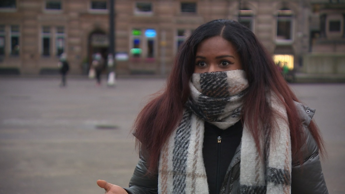 'I freeze': Kheanna Walker does not feel safe when out walking on her own.