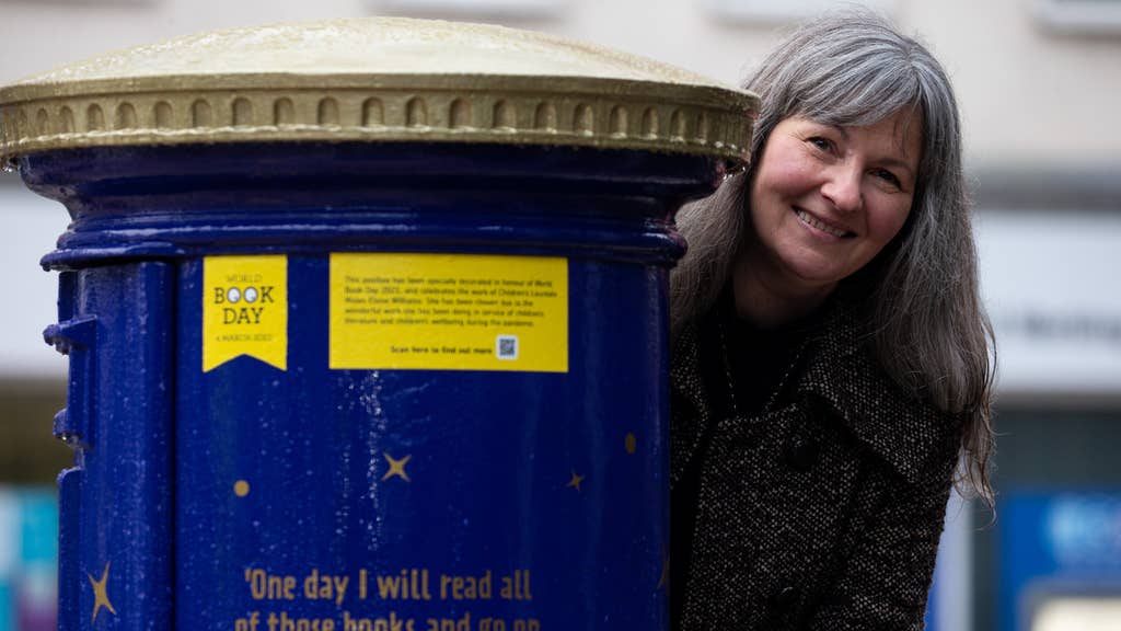 Special post boxes marking World Book Day unveiled