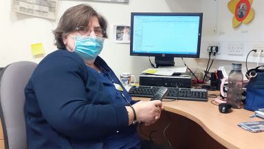 Nurse who nearly died from Covid back doing job she loves