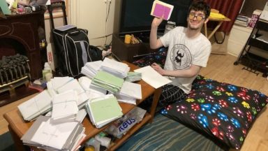 Autistic teen sends almost 700 thank you cards to NHS staff