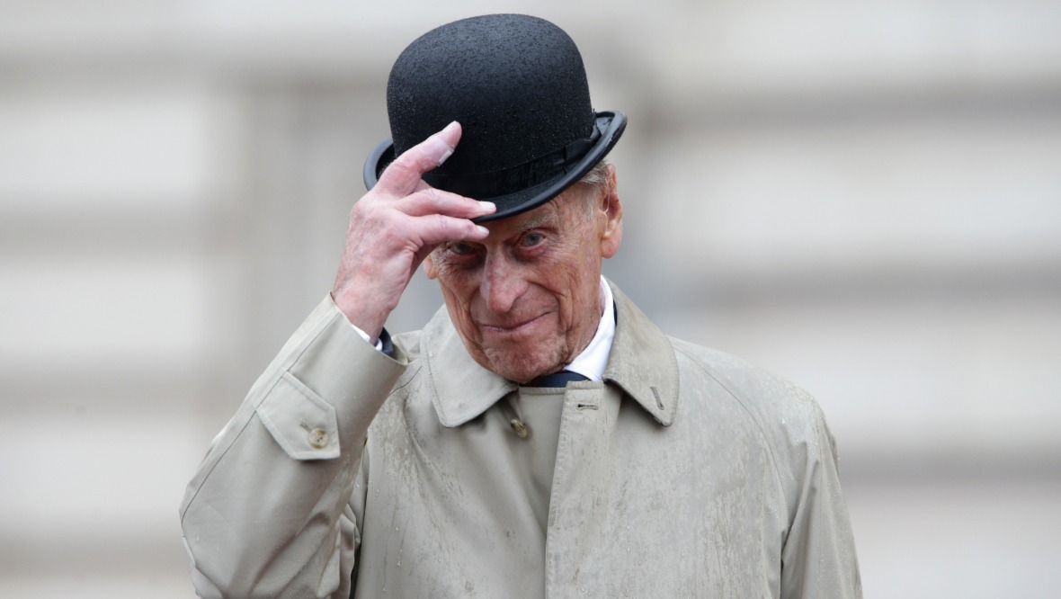 Royal: Prince Philip's funeral will take place on Saturday.