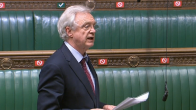 David Davis raises Salmond inquiry leak in parliament