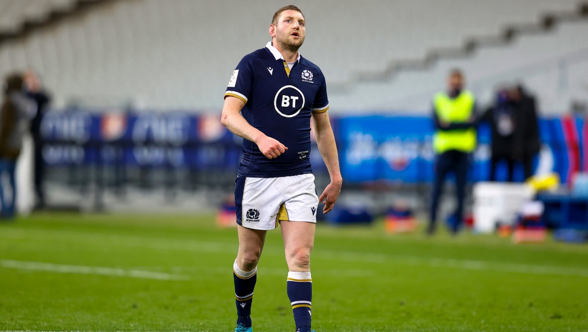 Finn Russell given three-week ban for France red card