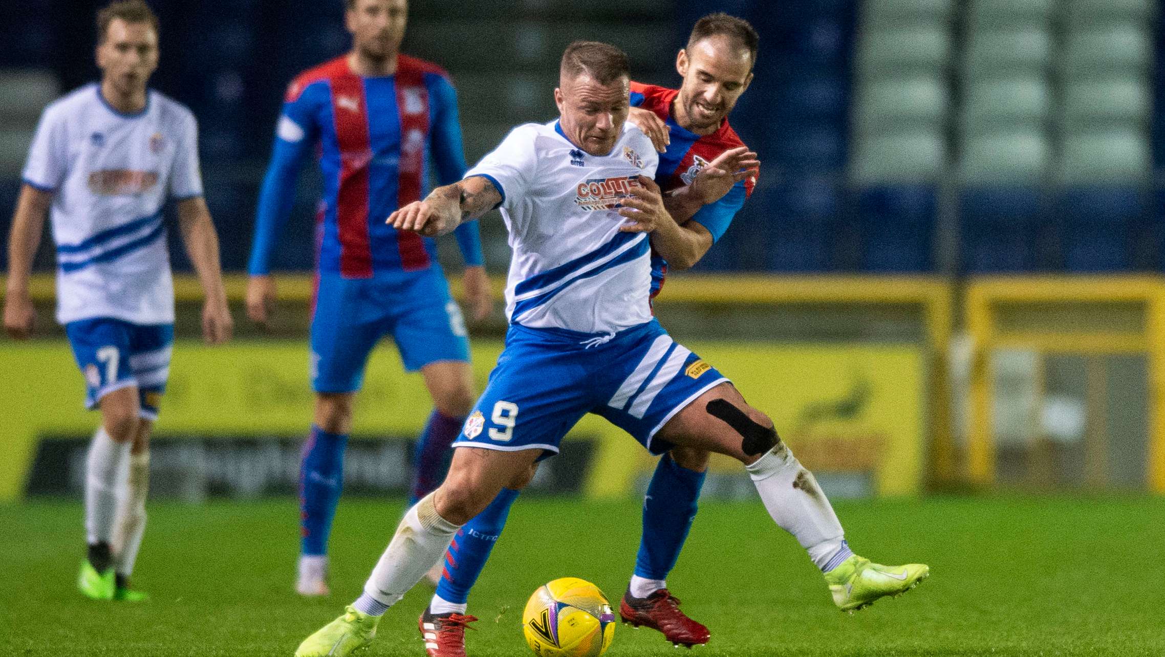 David Cox in action for Cowdenbeath last year.