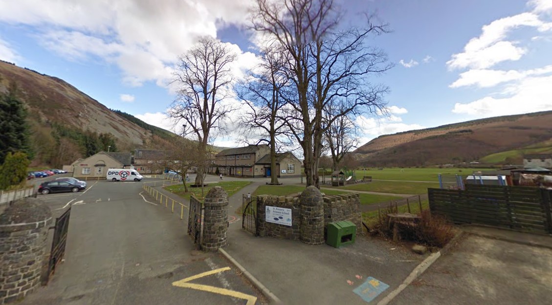 Paraglider in hospital after crashing into school playground