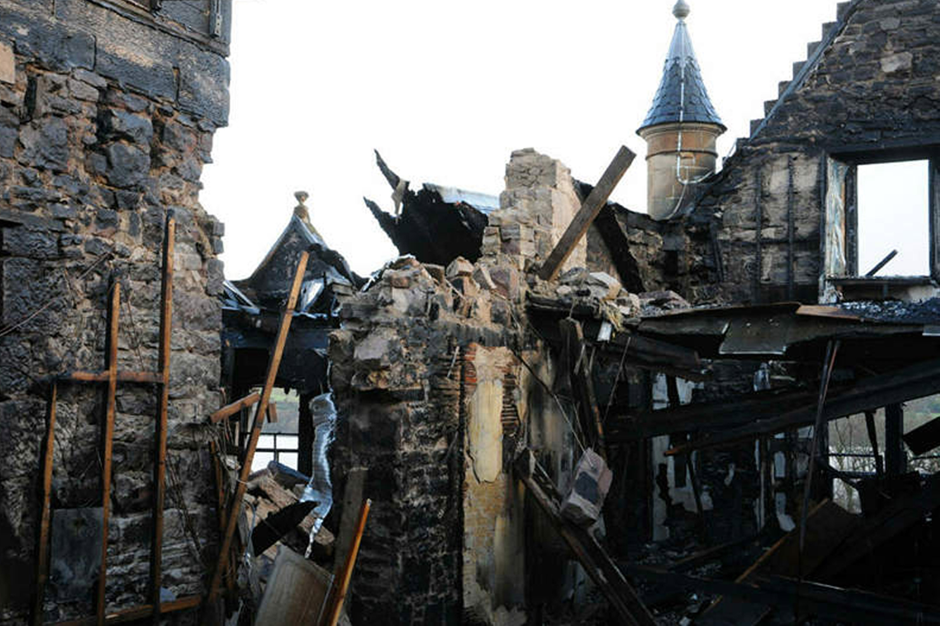 Internal damage to the Cameron House Hotel. (Crown Office/PA)