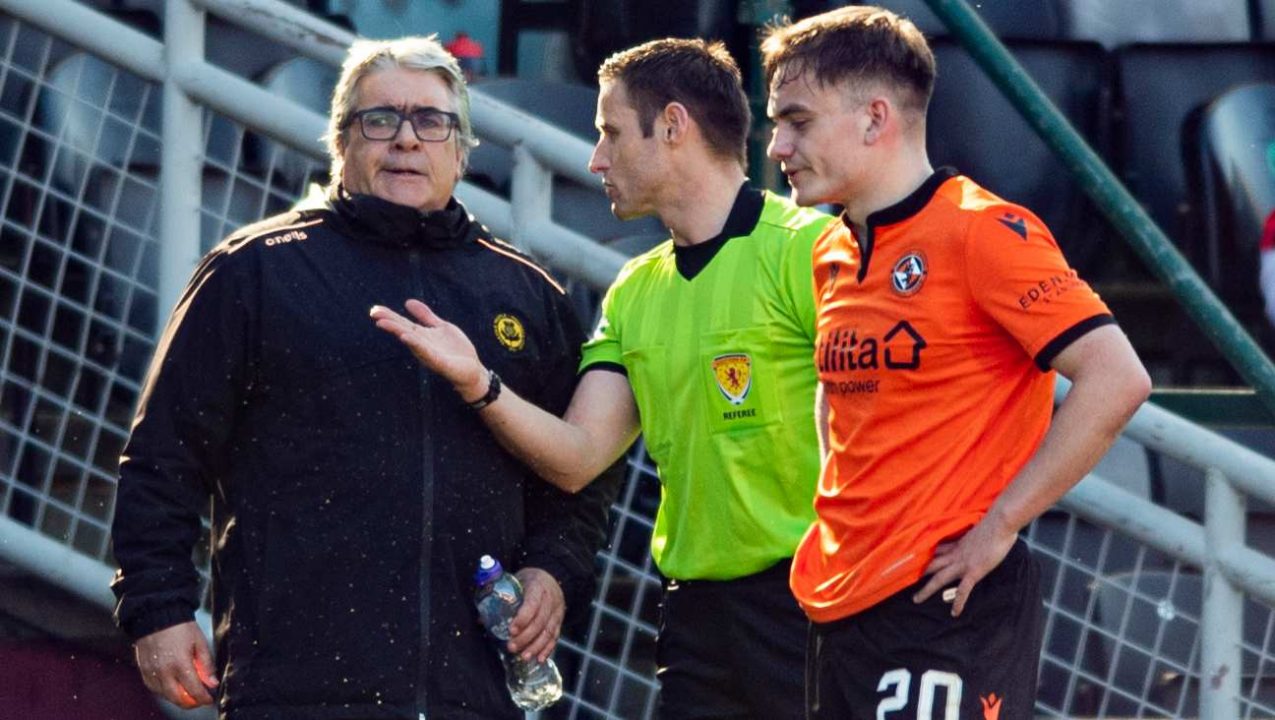 Ian McCall claims Dundee United player punched Brian Graham